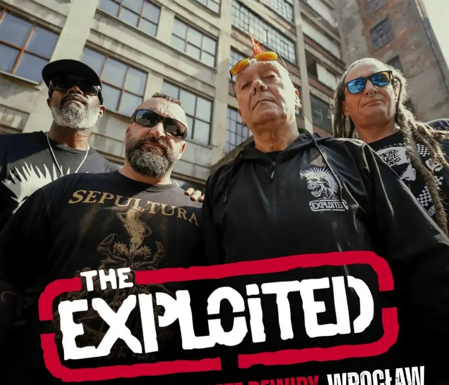 THE EXPLOITED – legenda brytyjskiego punk rocka zagra we Wrocławiu!