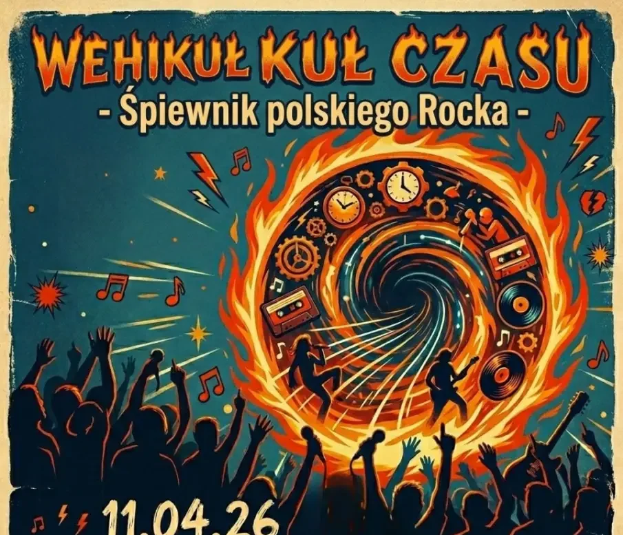 WEHIKUŁ CZASU, czyli ŚPIEWNIK POLSKIEGO ROCKA w Starym Klasztorze!