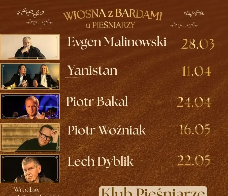 KARNETY na pięć koncertów!