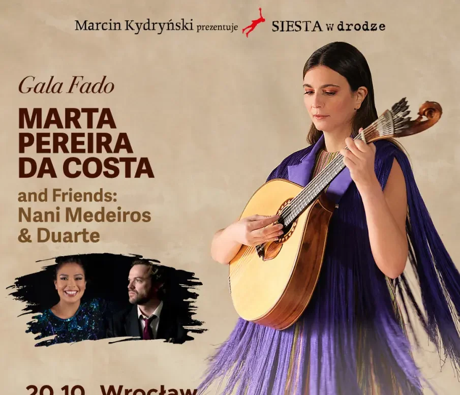 Gala Fado. Marta Pereira da Costa and Friends: Nani Medeiros & Duarte