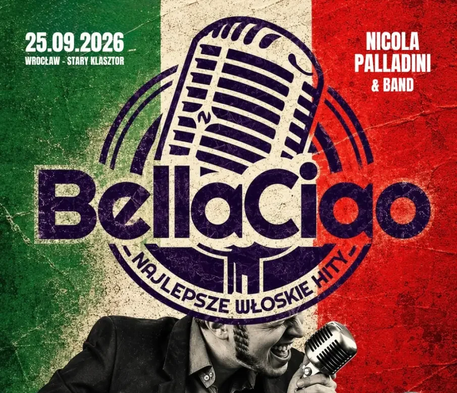 Bella Ciao – najlepsze włoskie hity gra Nicola Palladini & Band