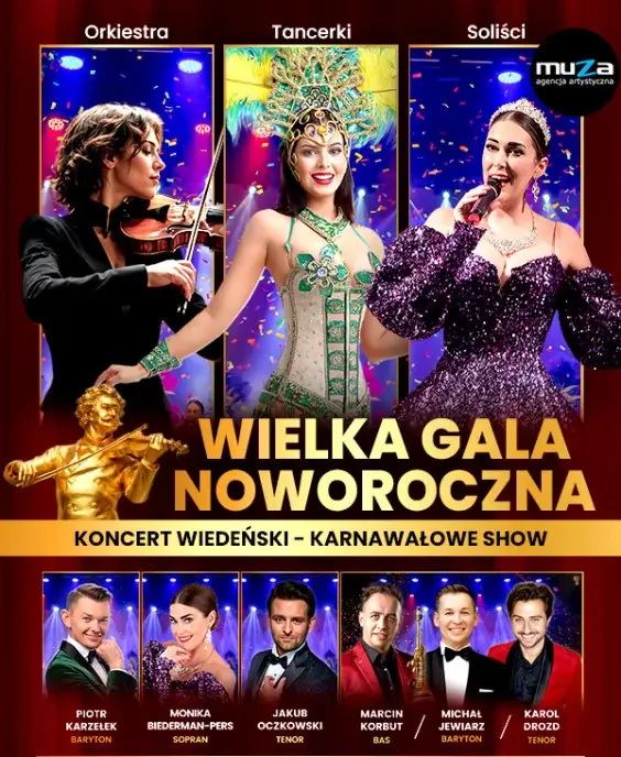 Koncert Wiedeński – Karnawałowe Show – Jedyne Takie w Polsce!