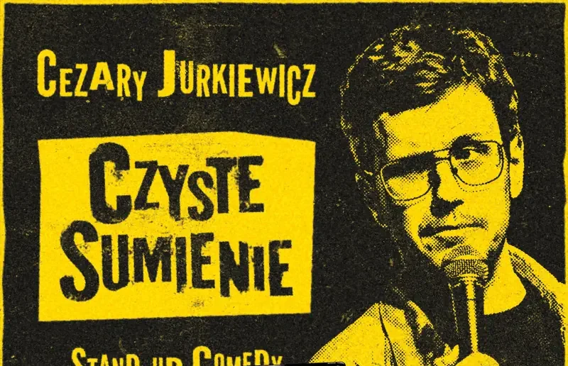 Wrocław (II termin) / Cezary Jurkiewicz: Czyste Sumienie / Stand-up / 19.10.2026 r. / godz. 19:00