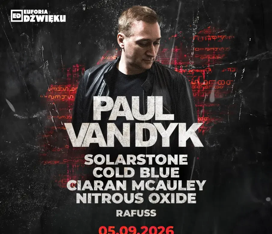 Paul Van Dyk, Solarstone, Cold Blue, Ciaran Mcauley, Nitrous Oxide, Rafuss
