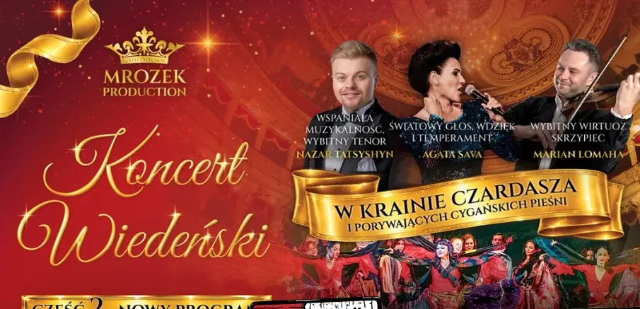 Koncert Wiedeński "W Krainie Czardasza" i Porywających Cygańskich Pieśni – Część 2