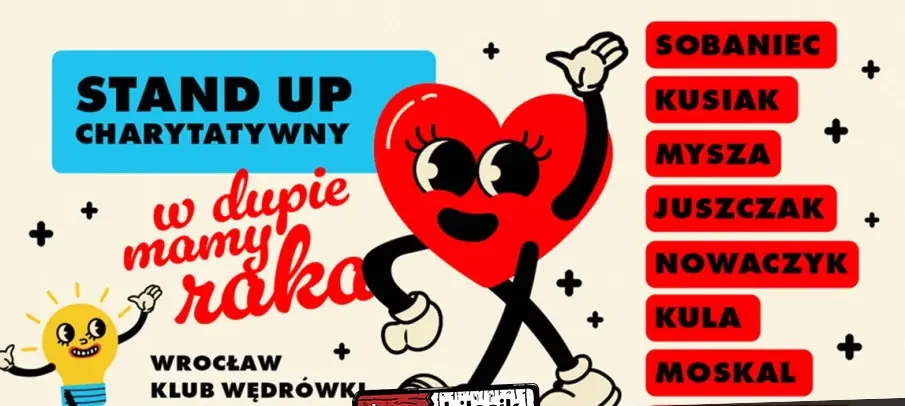 To nie obietnica zmierzchu, to zapowiedź finezyjnego wieczoru komediowego w Klubie Wędrówki!