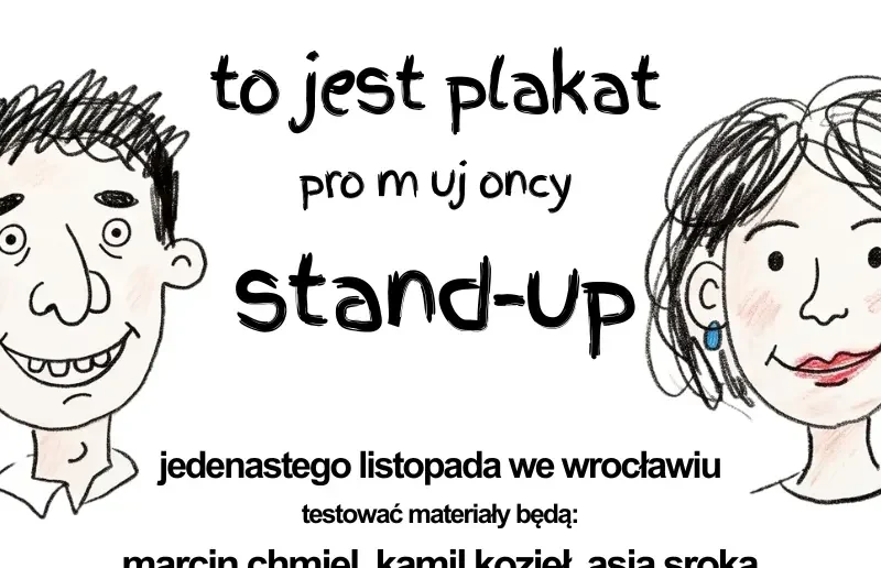 Stand-up Testy Materiału | Marcin Chmiel, Kamil Kozieł, Asia Sroka